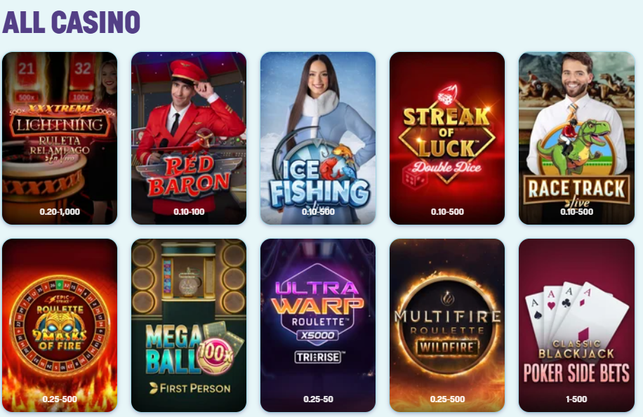 Catálogo de jogos