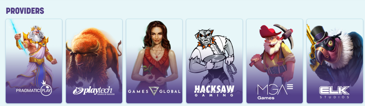 Seção de jackpots