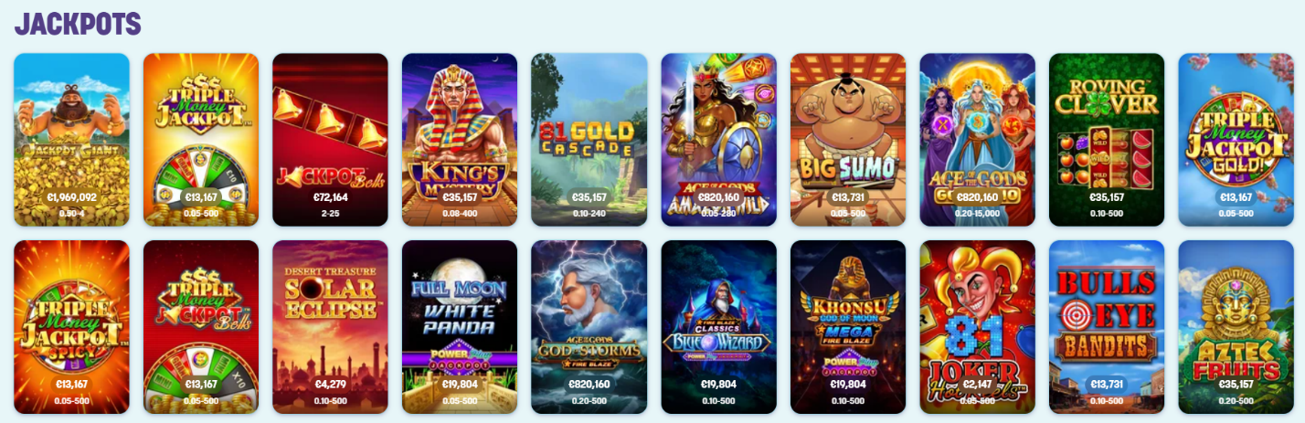 Novos slots